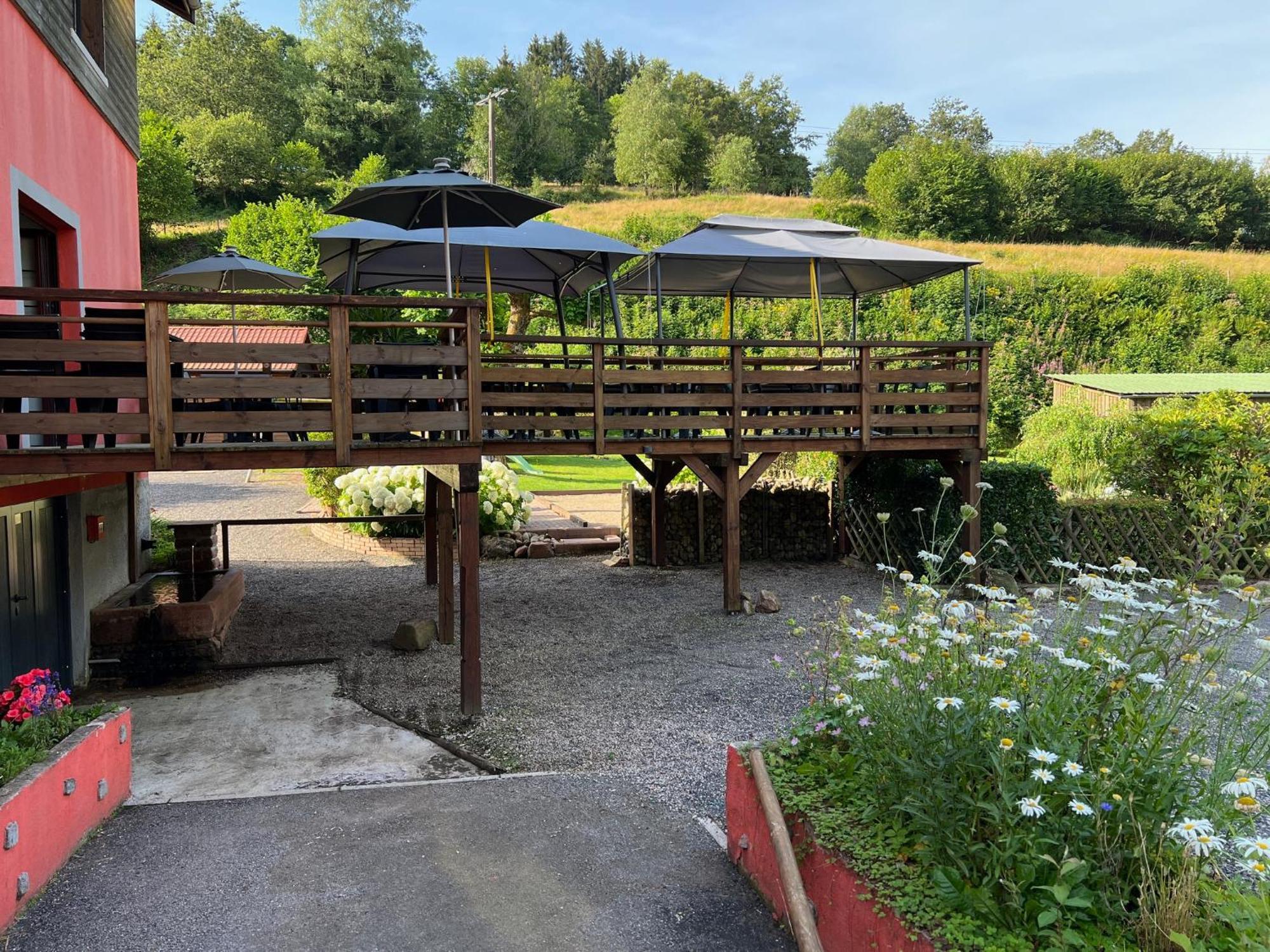 Auberge Restaurant La Roseraie Grandrupt Kültér fotó